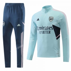 2022-23 Arsenal Light Green Thailand Tracksuit Uniform-LH