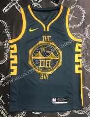 2018 Version NBA Golden State Warriors Dark Gary #00 Jersey-311