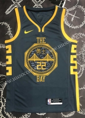 2018 Version NBA Golden State Warriors Dark Gary #22 Jersey-311