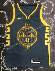 2018 Version NBA Golden State Warriors Dark Gary #0 Jersey-311