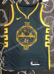 2018 Version NBA Golden State Warriors Dark Gary #6 Jersey-311