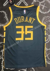 2018 Version NBA Golden State Warriors Dark Gary #35 Jersey-311