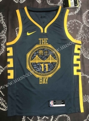 2018 Version NBA Golden State Warriors Dark Gary #7 Jersey-311