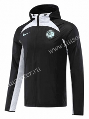 2022-23  Inter Milan Black Trench Coats With Hat-LH