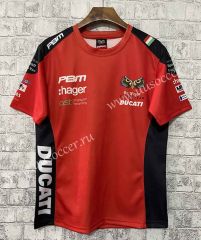 2022F1 Du cati Red Formula One Racing Suit（crew neck）