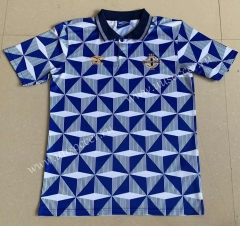 1980 Northern Ireland Away Blue Thailand Soccer Jersey AAA-9171