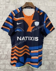 22-23 France Orange& Blue Rugby Jersey