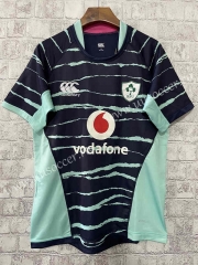 2022-23  Ireland Black& Green  Rugby Shirt