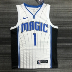 22-23 version NBA Orlando Magic White#1 Jersey-311