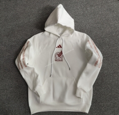 2022-23  Mexico White Thailand Tracksuit Top With Hat-LH