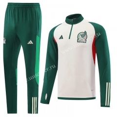 2022-23 Mexico  Green&White   Thailand Soccer Jacket Uniform-LH