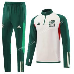 2022-23 Mexico  Green&White   Thailand Soccer Jacket Uniform-LH