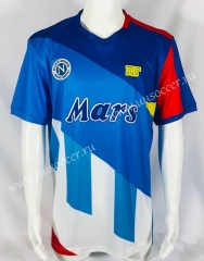 #10 Commemorative Maradona Napoli Blue Thailand  Soccer Jersey-503