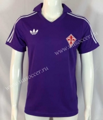 79-80  Retro Version Fiorentina Home Purple Thailand Soccer Jersey AAA-503