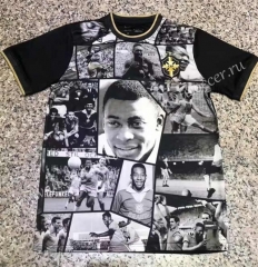 PELE Commemorative Edition Black  Thailand Soccer Jersey AAA-2851