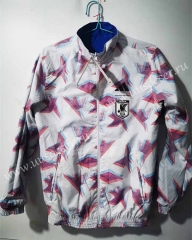 (two sides)22-23 Japan Blue&White Thailand Soccer Windbreaker With Hat-GDP