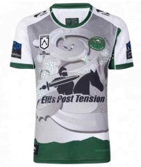 2022-23 Maori All Star Gray Green  Rugby Shirt
