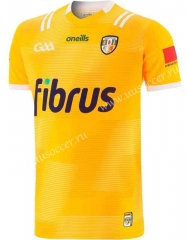 GAA2022-23  Antrim Home Yellow  Rugby Shirt