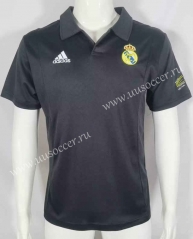 02-03 Retro Version   Real Madrid  Away Black Thailand Soccer Jersey AAA-503