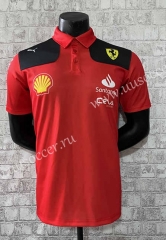(s-5xl)2023 Formula one FREEARI Red Formula One Racing Suit