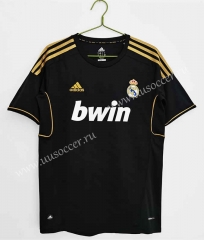 11-12 Retro Version   Real Madrid  Away Black Thailand Soccer Jersey AAA-c1046