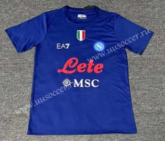 2022 -23  Napoli  Dark Blue Thailand Training Soccer Jersey-4927