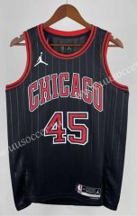 2023 City Version  NBA Chicago Bull Black #45 Jersey-311