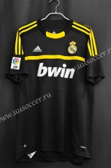 11-12 Retro Version   Real Madrid Away Black Thailand Soccer Jersey AAA-c1046