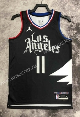 2023 NBA Los Angeles Clippers Black#11 Jersey-311
