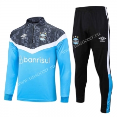 2023-24 Grêmio FBPA Blue Thailand Tracksuit Uniform-815