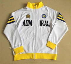 1978 Retro Version Leeds United White Thailand Soccer Jacket -9171