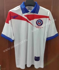 （s-3xl）1998 Universidad de Chile Away White Thailand Soccer Jersey-7T