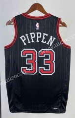 2023 City Version  NBA Chicago Bull Black #33 Jersey-311