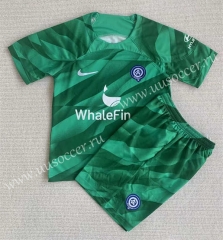 2023-24 Atlético Madrid Goalkeeper  Green  Soccer Uniform-AY