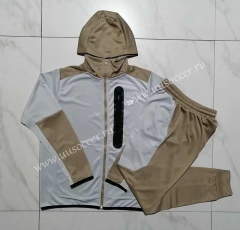 2023-24  Nike Gray Soccer Jacket UniformWith Hat -815