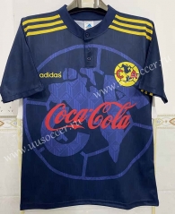 Retro Version98-99 Club America Away Royal Blue Thailand Soccer Jersey AAA-1332