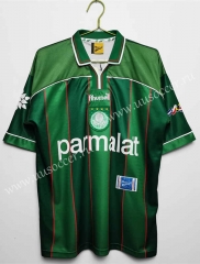 Retro version 1999 champion edition  SE Palmeiras Home Green Thailand Soccer Jersey AAA-c1046