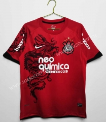 11-12   Corinthians 2nd Away Red Thailand Soccer Jersey AAA-c1046