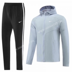 2023-24 Nike Light Blue Soccer Jacket Uniform -LH