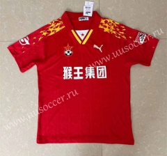 1997 Retro Version Bayi  Home Red  Thailand Soccer Jersey AAA-6590