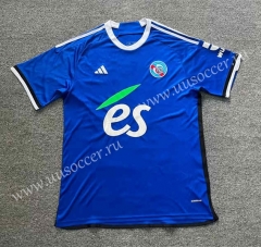 2023-24 RC Strasbourg Alsace Home Blue Thailand Soccer Jersey-512