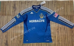 Retro version 11-12LA Galaxy Away Blue LS Thailand Soccer Jersey AAA-SL