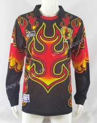 1998 Retro Version Japan Goalkeeper Red&Black LS Thailand Soccer Jersey AAA-503