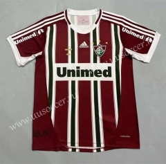 2012  Fluminense Home Red&Green Thailand Soccer Jersey-908