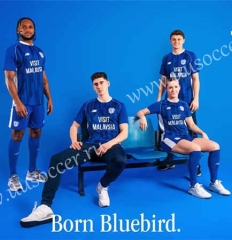 2023-24 Cardiff City Home Blue Thailand Soccer Jersey-512