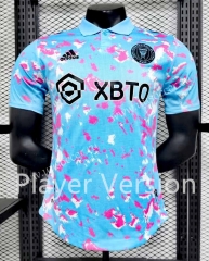 Player version 2023-24 Inter Miami CF Blue Thailand Soccer Jersey AAA-888