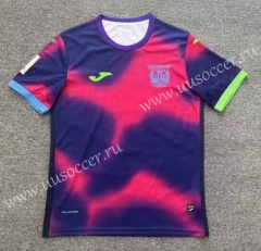 2023-24 CD Leganés 2nd Away Pink&Purple  Thailand Soccer Jersey AAA-512