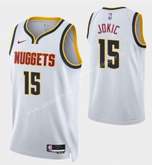 2023 Alliance Version NBA Denver Nuggets White#15 Jersey-SN