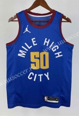 2021 fly Version NBA Denver Nuggets Blue#50 Jersey-311