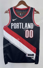 2023 Portland Trail Blazers Black  #00 Jersey-311